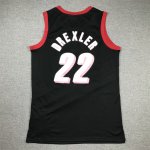 NBA 22 Drexler Portland Trail Blazers 1991-92 M&N Maillot noir